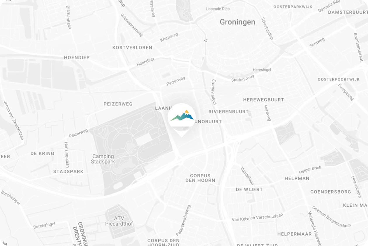 Kaart Groningen